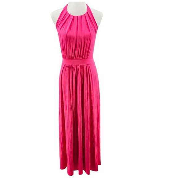 Boden Womens 10P Pink Felicity Halter Maxi Dress - Picture 4 of 16